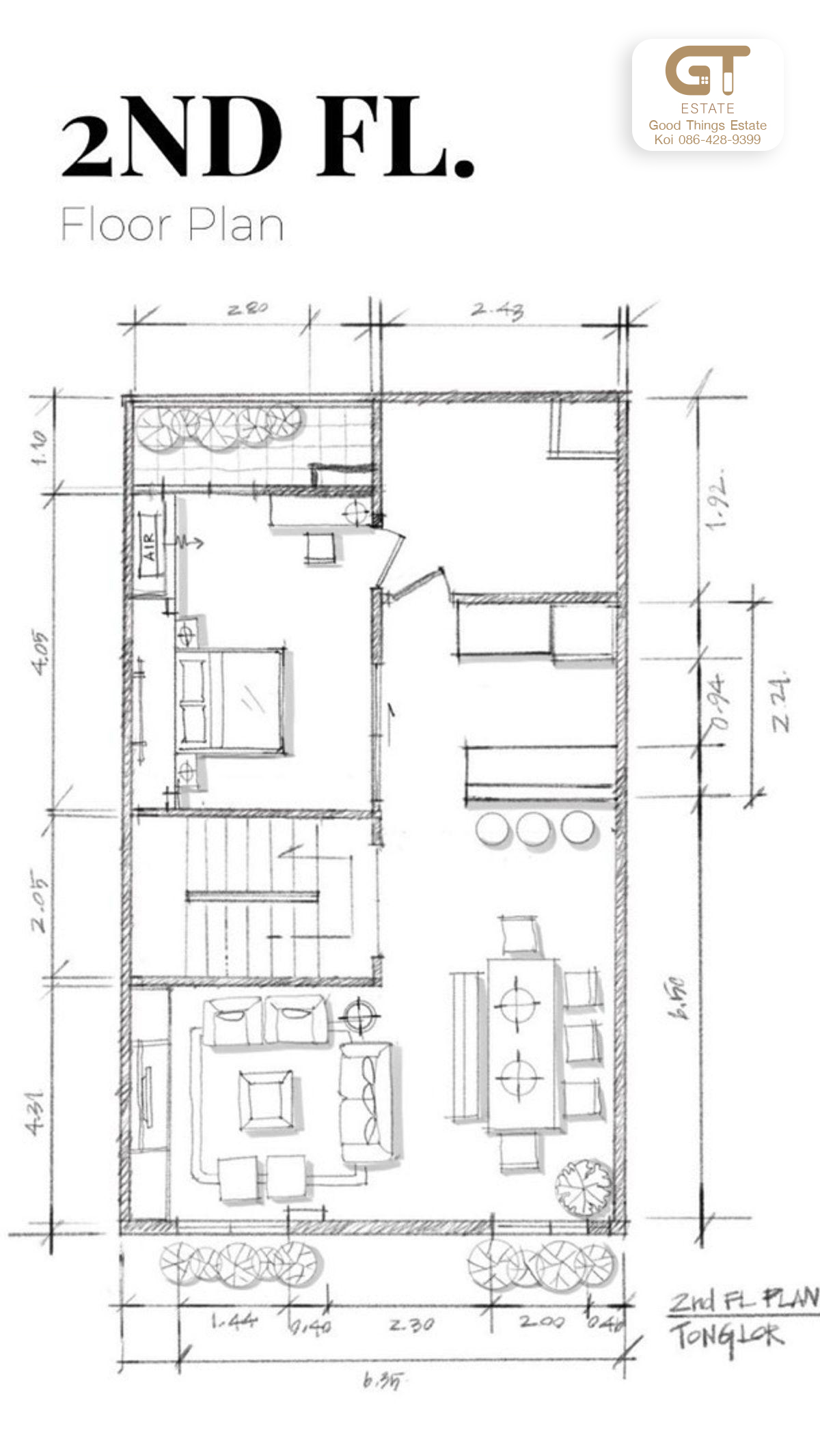 ให้เช่าและขาย Townhome 4 ชั้น ซอยทองหล่อ 8