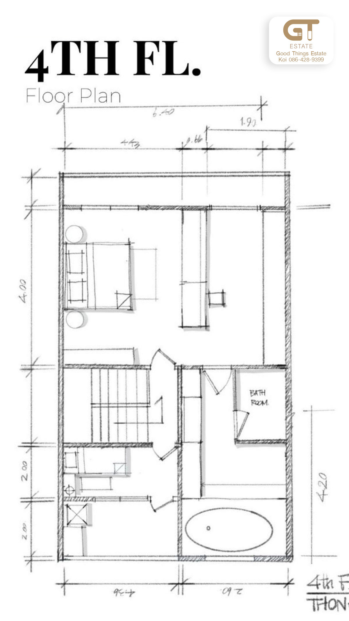 ให้เช่าและขาย Townhome 4 ชั้น ซอยทองหล่อ 8